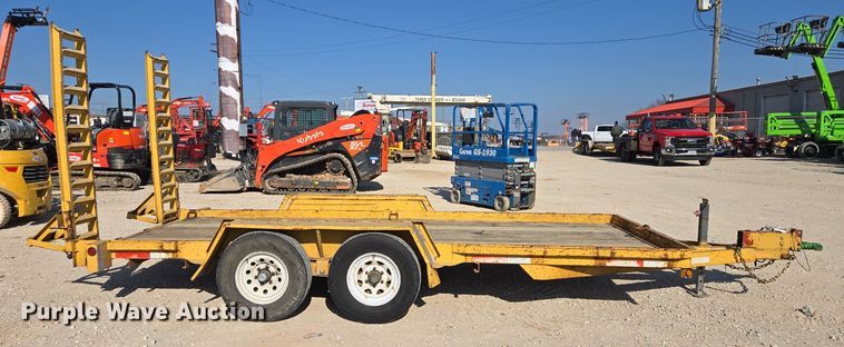 image for item DM7504 2008 Region Welding and MFG. equipment trailer