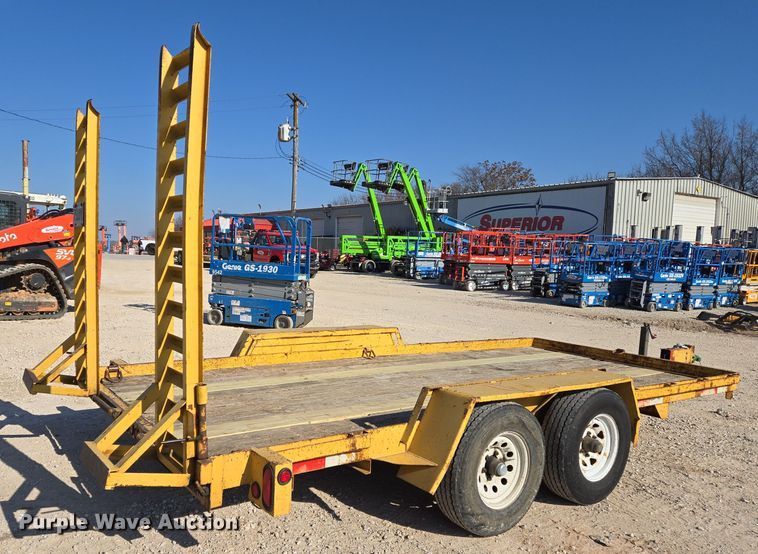 image for item DM7504 2008 Region Welding and MFG. equipment trailer