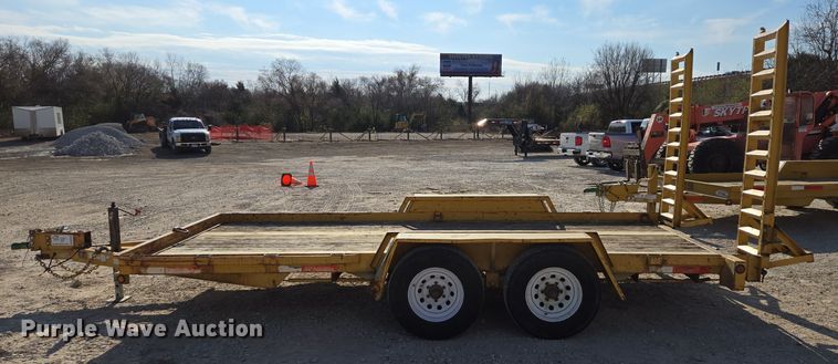 image for item DM7504 2008 Region Welding and MFG. equipment trailer