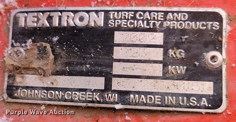 image for item DN3649 2002 Jacobsen lawn mower