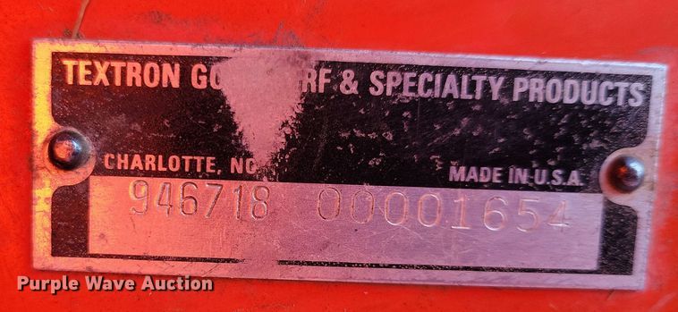 image for item DN3649 2002 Jacobsen lawn mower