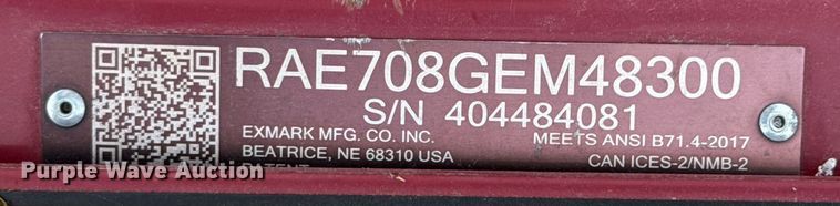 image for item DO0035 eXmark Radius ZTR lawn mower