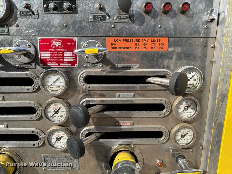 image for item DO0037 1986 Sutphen Deluge pumper fire truck