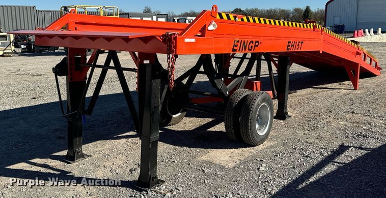 image for item DO0458 2024 Erie Industries Group EH15T portable loading dock