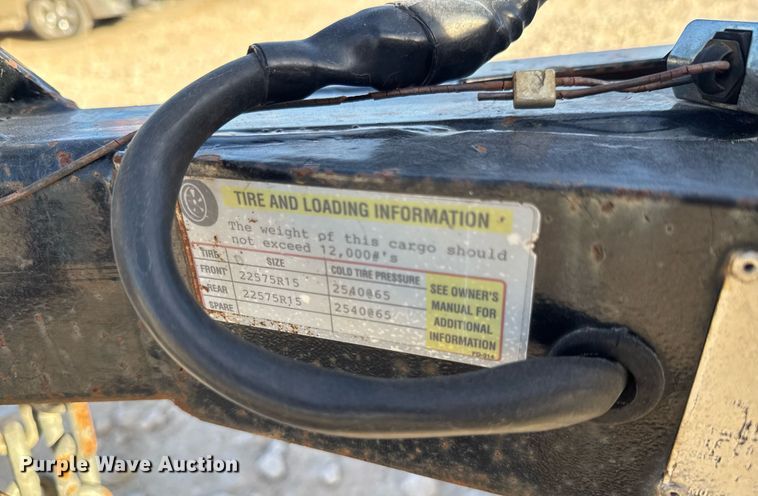 image for item DO0546 2016 Region Welding Load-N-Lift equipment trailer