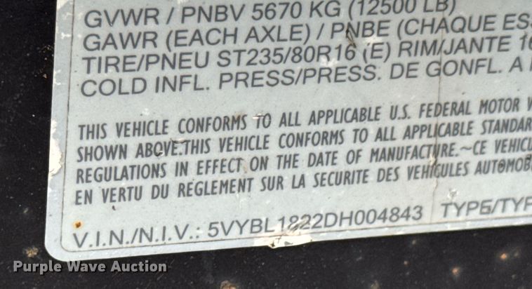 image for item DO0549 2013 Lone Star equipment trailer