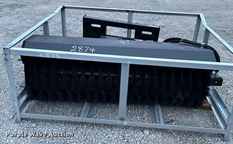 image for item DO0557 2024 Wolverine PAB-11-72W skid steer broom