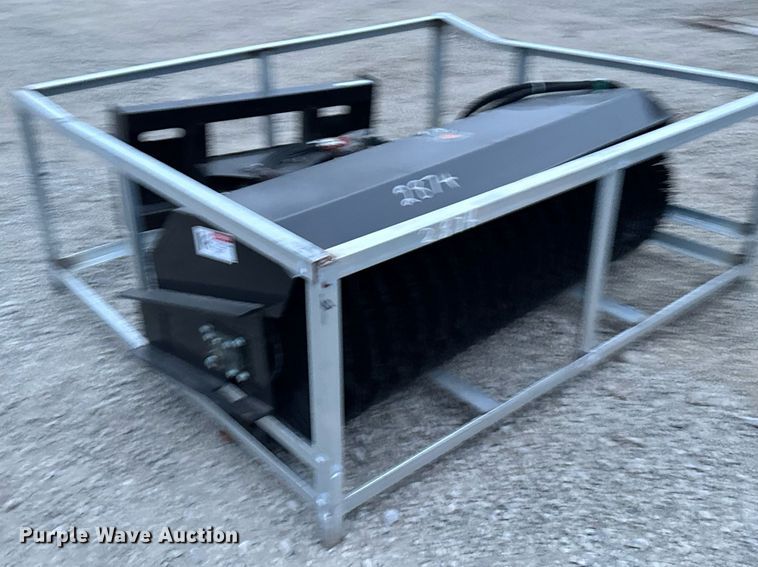 image for item DO0557 2024 Wolverine PAB-11-72W skid steer broom