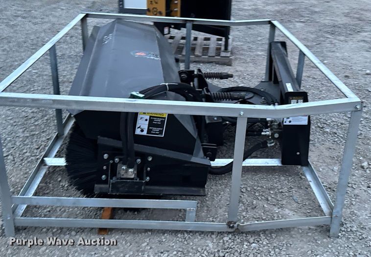 image for item DO0557 2024 Wolverine PAB-11-72W skid steer broom