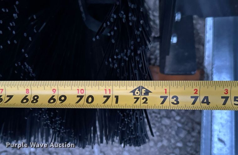 image for item DO0557 2024 Wolverine PAB-11-72W skid steer broom