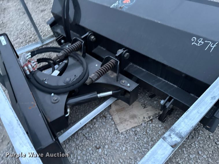 image for item DO0557 2024 Wolverine PAB-11-72W skid steer broom