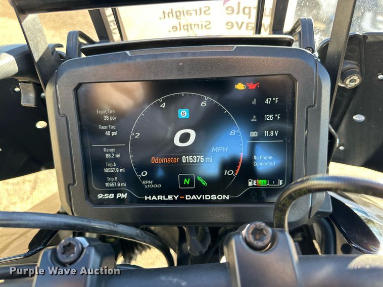 image for item DP5972 2022 Harley Davidson Pan America 1250 motorcycle