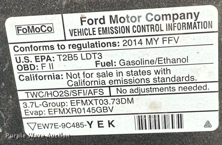 image for item DP5975 2014 Ford Explorer Police Interceptor SUV