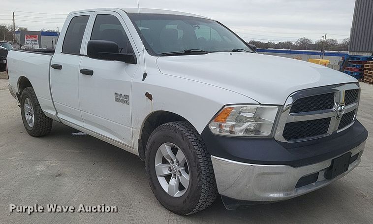 image for item DQ3822 2014 Dodge Ram 1500 Quad Cab pickup truck