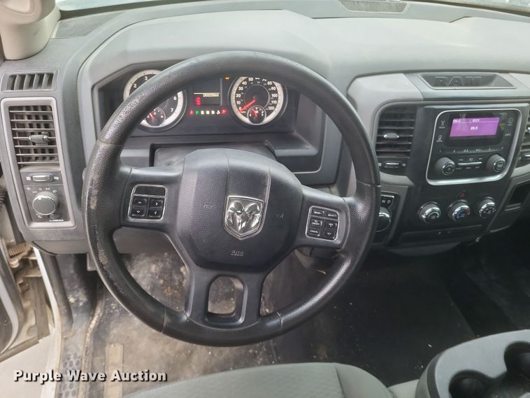 image for item DQ3822 2014 Dodge Ram 1500 Quad Cab pickup truck