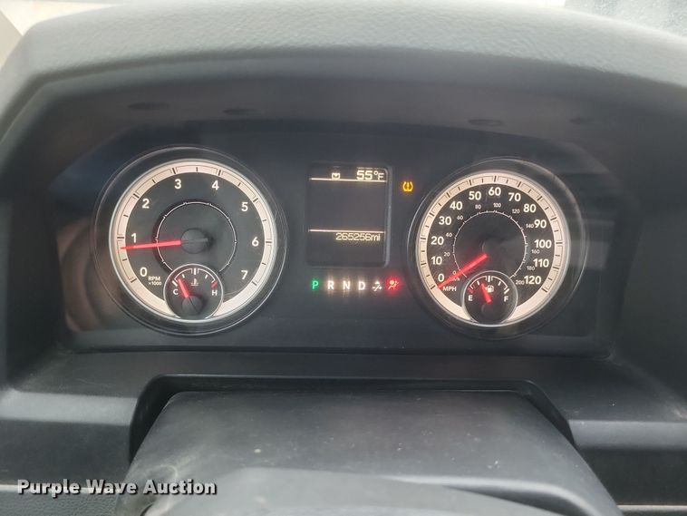 image for item DQ3822 2014 Dodge Ram 1500 Quad Cab pickup truck