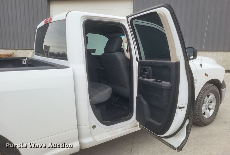 image for item DQ3822 2014 Dodge Ram 1500 Quad Cab pickup truck