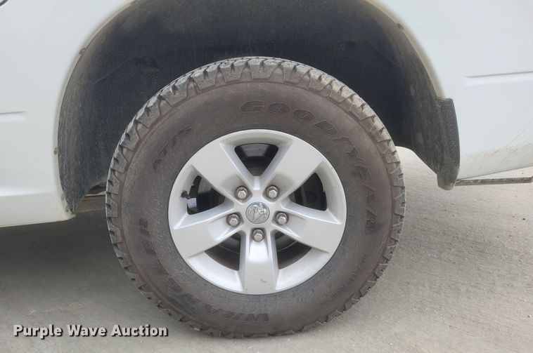 image for item DQ3822 2014 Dodge Ram 1500 Quad Cab pickup truck