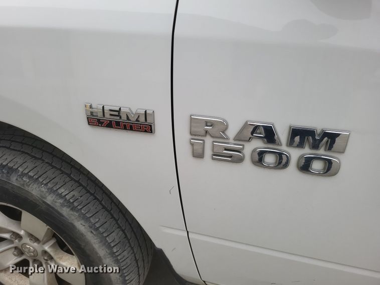 image for item DQ3824 2016 Dodge  Ram 1500 Quad Cab pickup truck