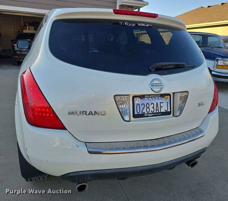 image for item DQ5342 2007 Nissan Murano SUV
