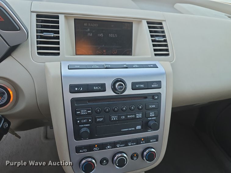 image for item DQ5342 2007 Nissan Murano SUV