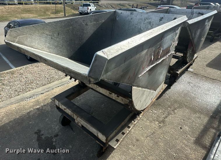 image for item DQ6472 (2) forklift dump hoppers
