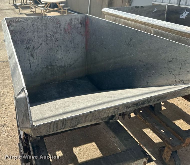 image for item DQ6474 (2) forklift dump hoppers