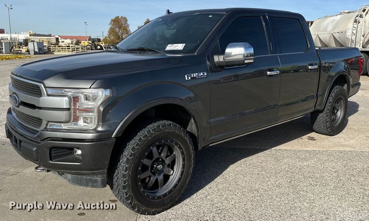 image for item DR0963 2018 Ford F150  SuperCrew pickup truck