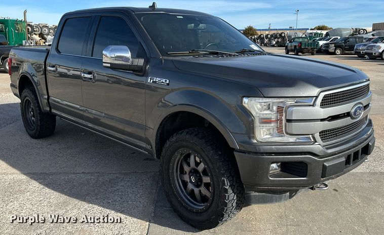 image for item DR0963 2018 Ford F150  SuperCrew pickup truck