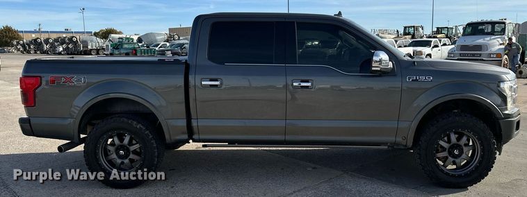 image for item DR0963 2018 Ford F150  SuperCrew pickup truck