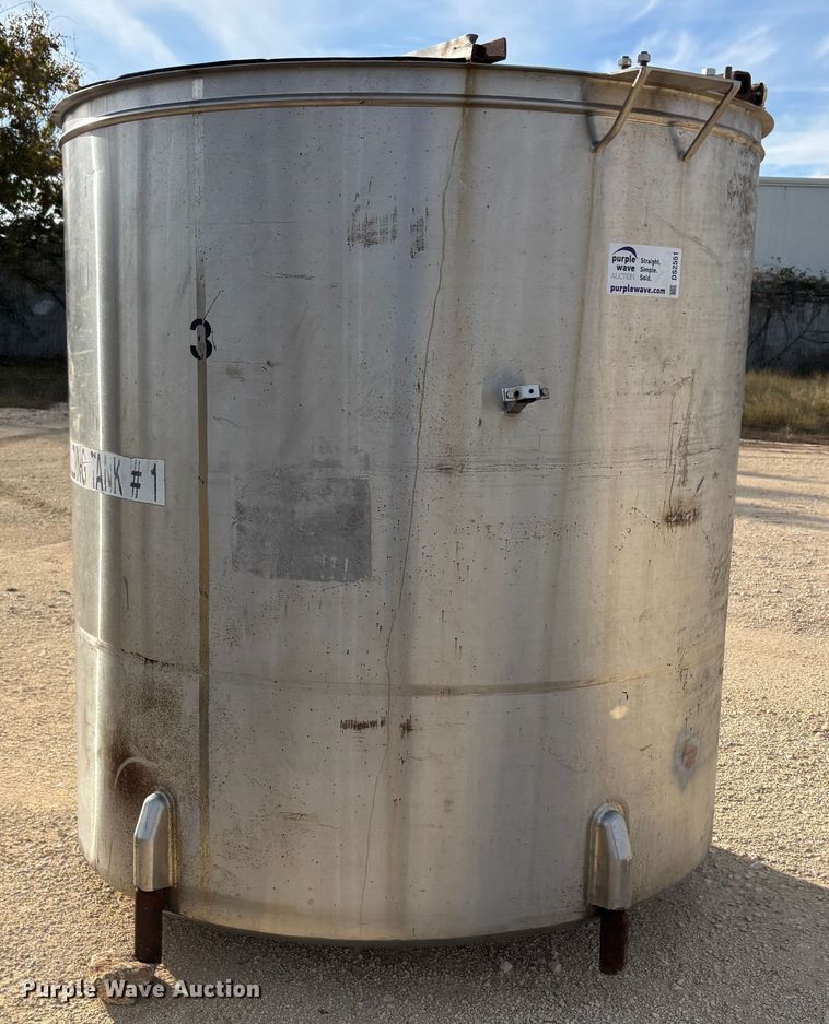 image for item DS2551 (2) stainless steel tanks 