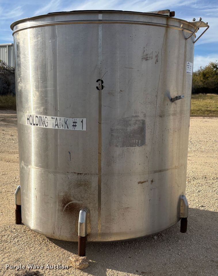 image for item DS2551 (2) stainless steel tanks 