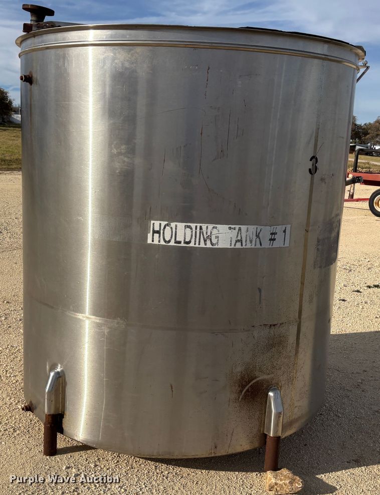 image for item DS2551 (2) stainless steel tanks 