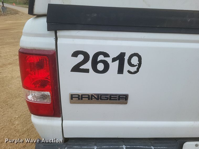 image for item DS5136 2010 Ford Ranger SuperCab pickup truck