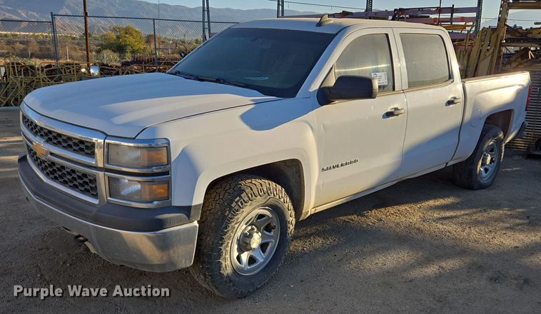 image for item DT5366 2015 Chevrolet Silverado 1500 Crew Cab pickup truck