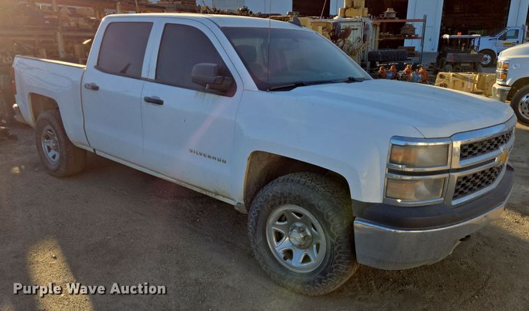 image for item DT5366 2015 Chevrolet Silverado 1500 Crew Cab pickup truck