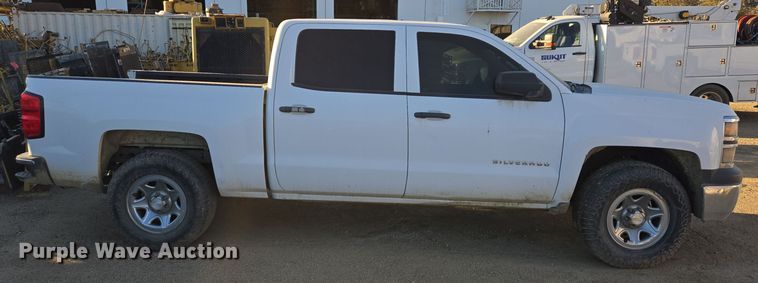 image for item DT5366 2015 Chevrolet Silverado 1500 Crew Cab pickup truck