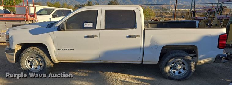 image for item DT5366 2015 Chevrolet Silverado 1500 Crew Cab pickup truck