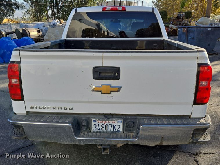 image for item DT5368 2017 Chevrolet Silverado 1500 Crew Cab pickup truck