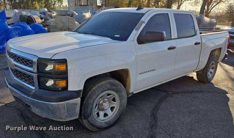 image for item DT5369 2015 Chevrolet Silverado 1500 Crew Cab pickup truck