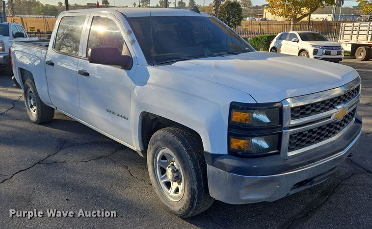 image for item DT5369 2015 Chevrolet Silverado 1500 Crew Cab pickup truck