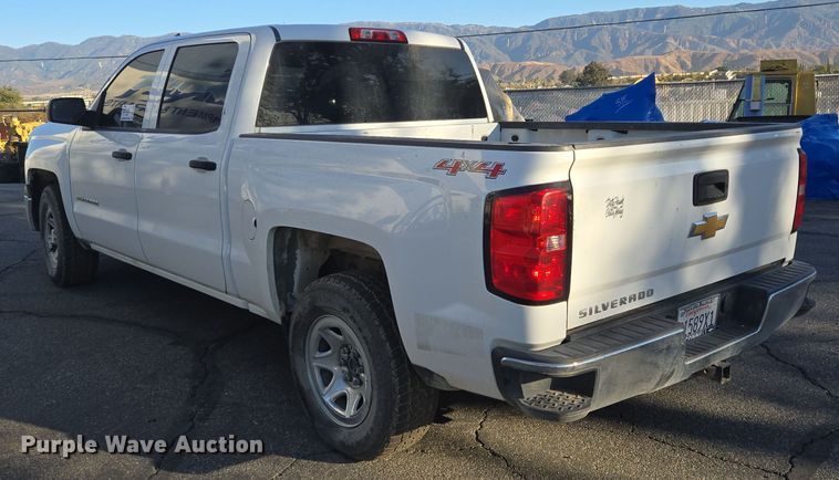 image for item DT5369 2015 Chevrolet Silverado 1500 Crew Cab pickup truck