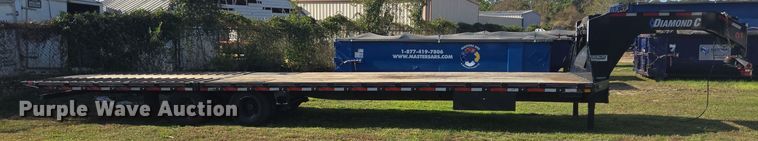 image for item DT5382 2021 Diamond C hydraulic tail equipment trailer