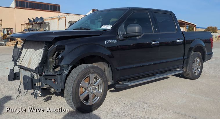 image for item DT6503 2020 Ford F150 SuperCrew pickup truck