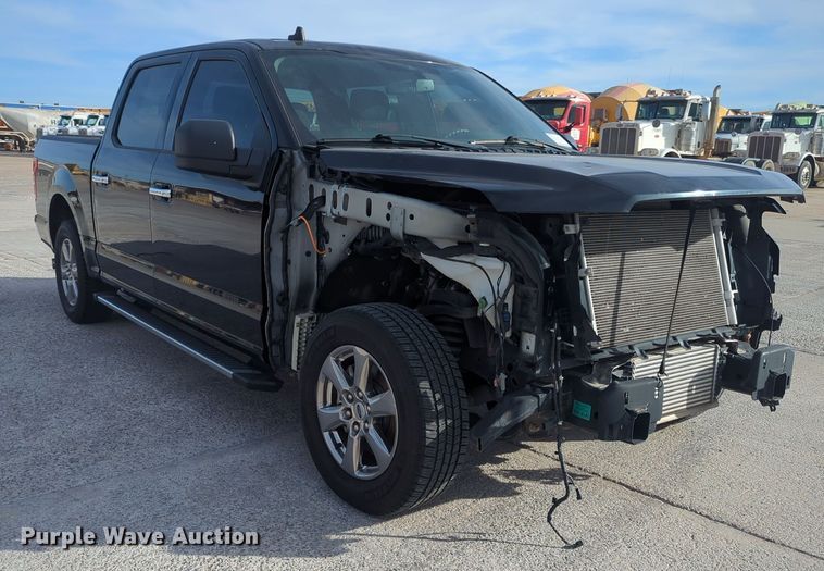 image for item DT6503 2020 Ford F150 SuperCrew pickup truck