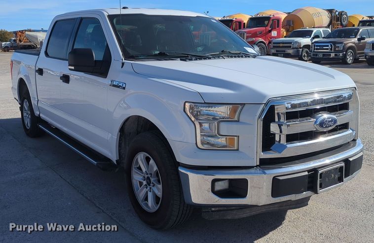 image for item DT6508 2015 Ford F150 SuperCrew pickup truck