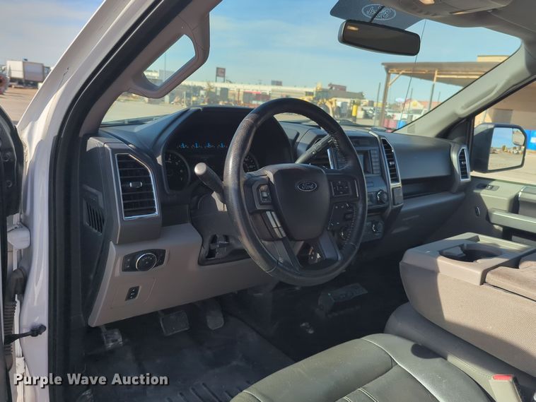 image for item DT6508 2015 Ford F150 SuperCrew pickup truck