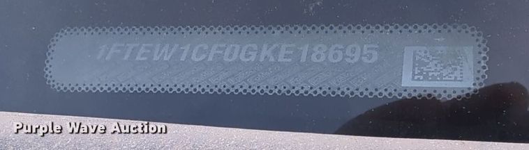 image for item DT6510 2016 Ford F150 SuperCrew pickup truck