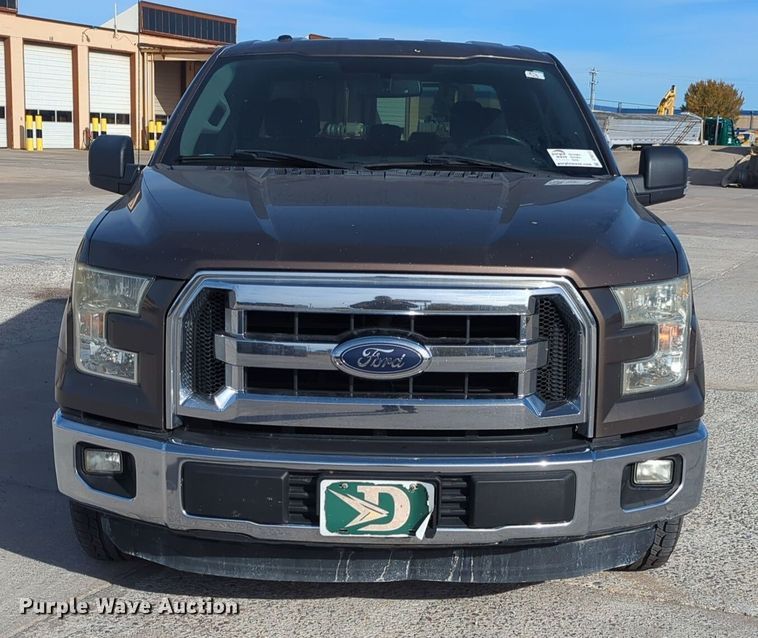image for item DT6512 2015 Ford F150 SuperCrew pickup truck
