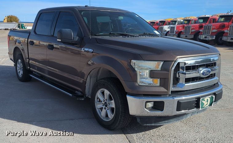 image for item DT6512 2015 Ford F150 SuperCrew pickup truck